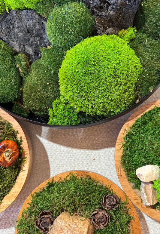 Centrotavola Metallo e Legno